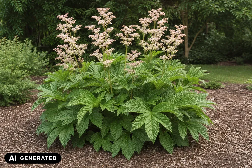 Fiederblättriges Schaublatt – Rodgersia pinnata