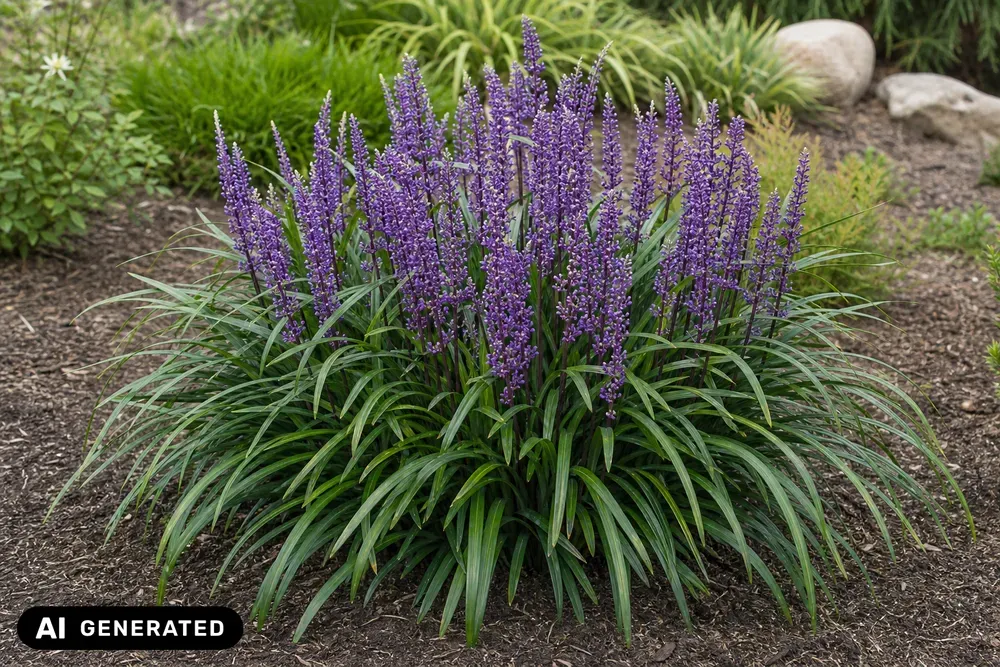 Lilientraube 'Moneymaker' – Liriope muscari 'Moneymaker'