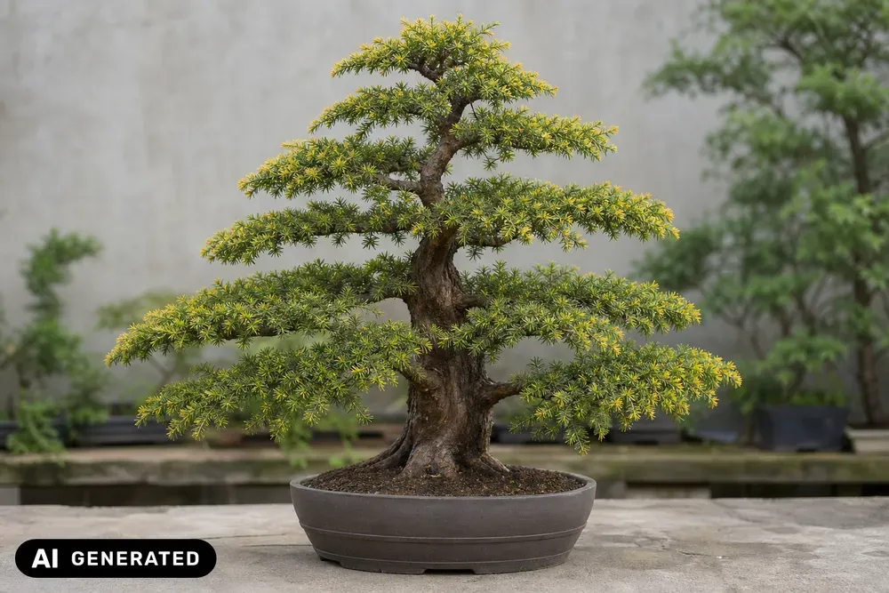 Goldene Adlerschwingen-Eibe 'Dovastonii Aurea' – Taxus baccata 'Dovastonii Aurea', Bild 3