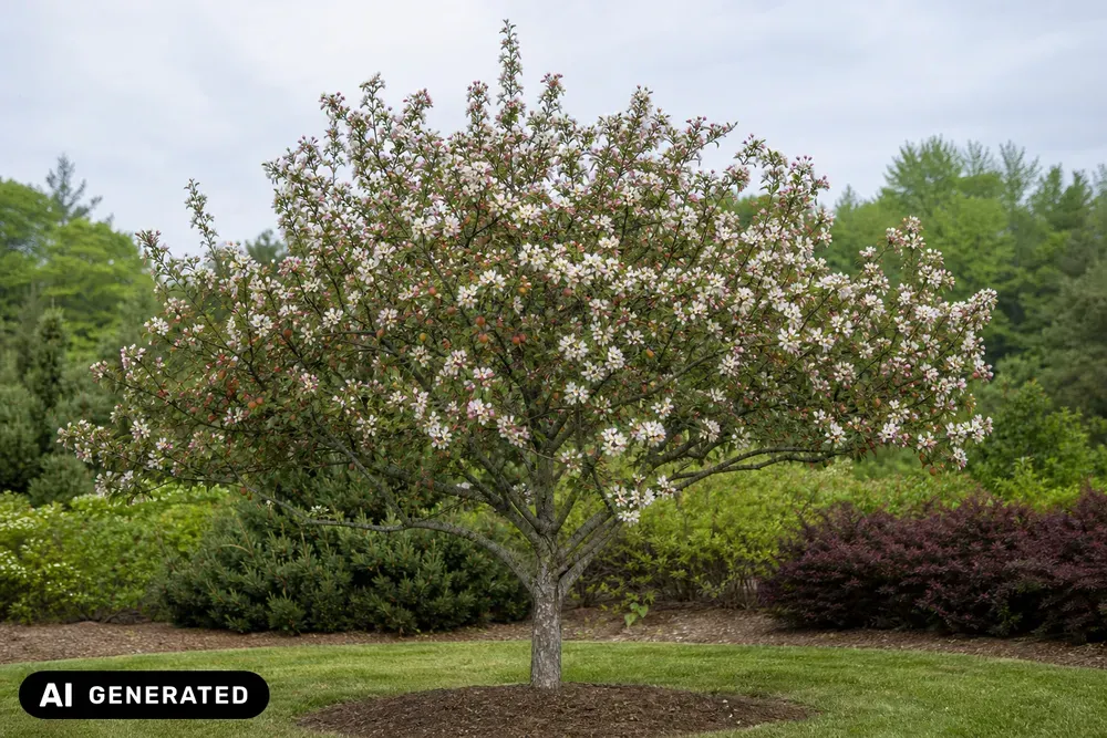 Zierapfel 'John Downie' – Malus 'John Downie', Bild 2