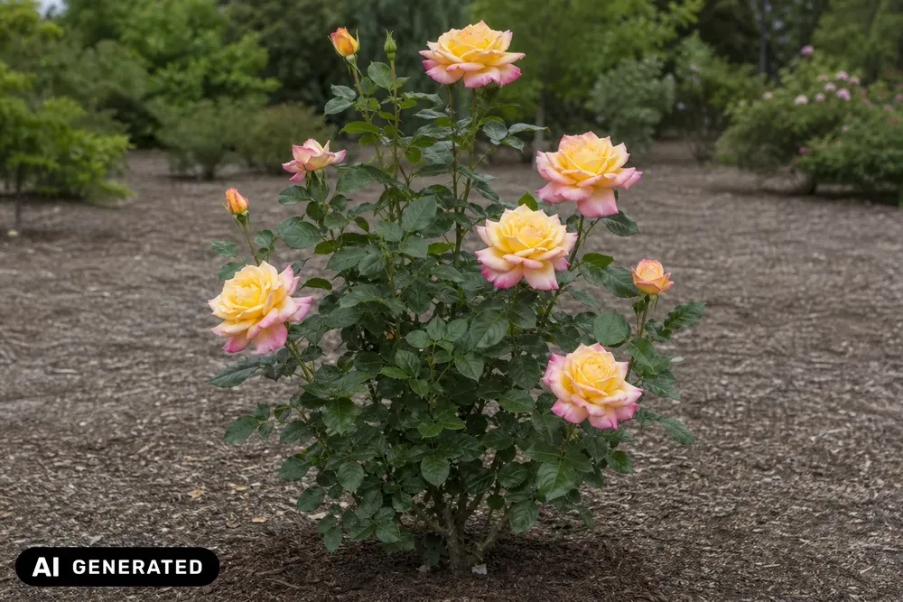 Edelrose 'Gloria Dei' (Peace) – Rosa 'Gloria Dei'