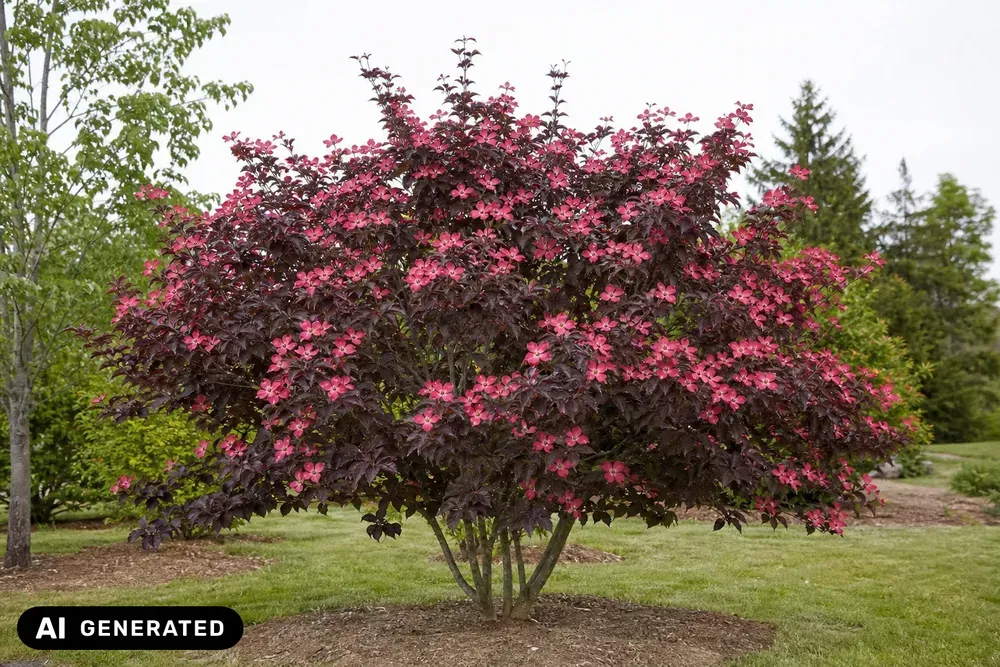 Amerikanischer Blumen-Hartriegel 'Purple Glory' – Cornus florida 'Purple Glory'