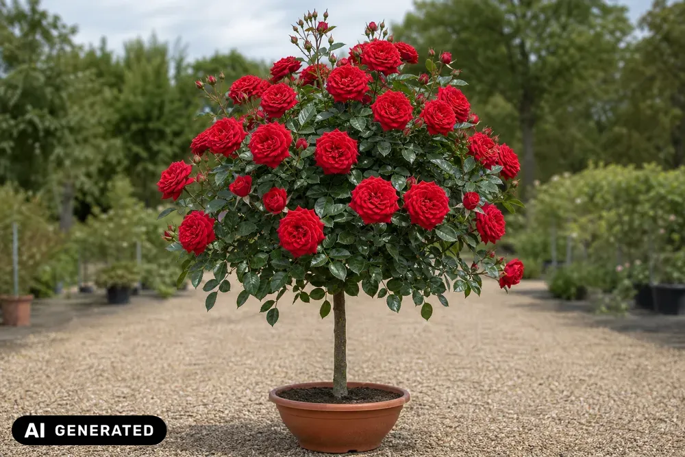 Edelrose 'Cherry Lady' – Rosa 'Cherry Lady', Bild 2