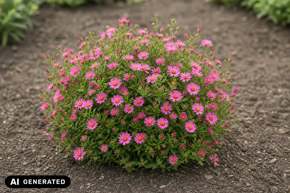 Kissen-Aster 'Rosenwichtel' – Aster dumosus 'Rosenwichtel', Bild 2