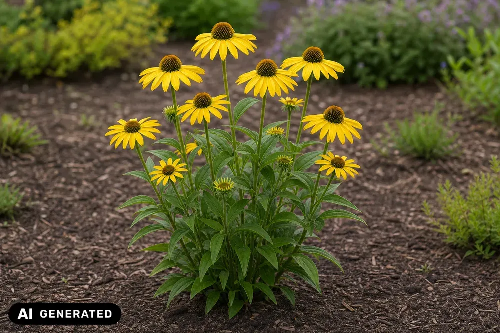 Purpur-Sonnenhut 'Kismet Yellow' – Echinacea purpurea 'Kismet Yellow'