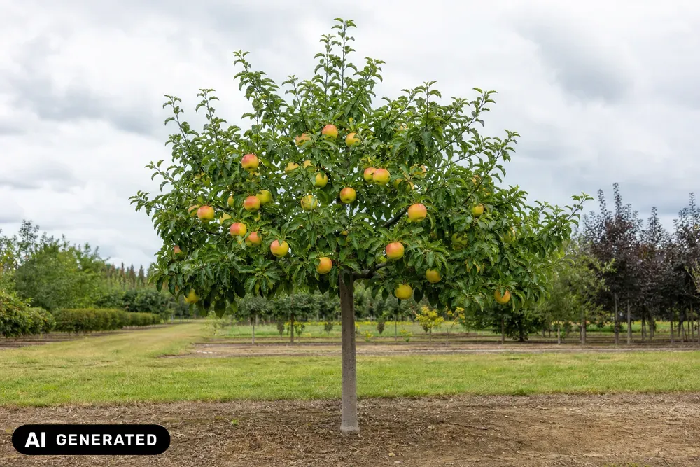 Apfel 'Kaiser Wilhelm' – Malus domestica 'Kaiser Wilhelm', Bild 5