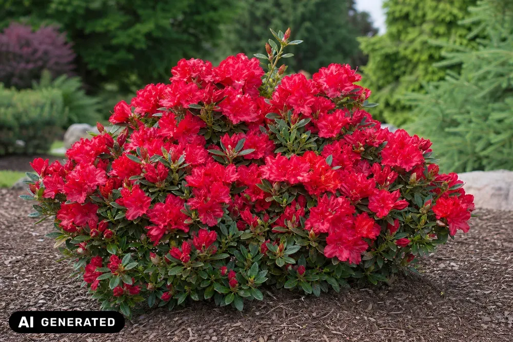 Zwerg-Rhododendron 'Scarlet Wonder' – Rhododendron repens 'Scarlet Wonder'