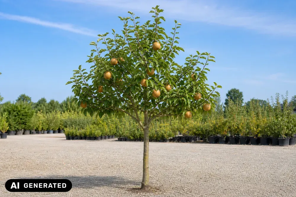Nashi-Birne 'Kumoi' – Pyrus pyrifolia 'Kumoi'