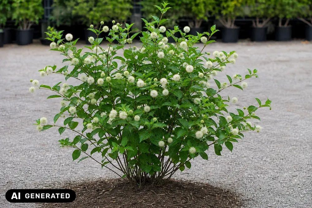 Knopfbusch – Cephalanthus occidentalis