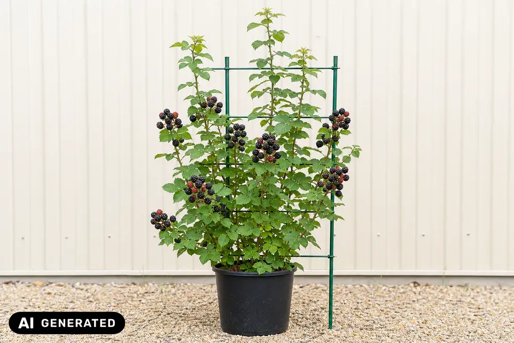 Stachellose Brombeere 'Navaho' – Rubus fruticosus 'Navaho'