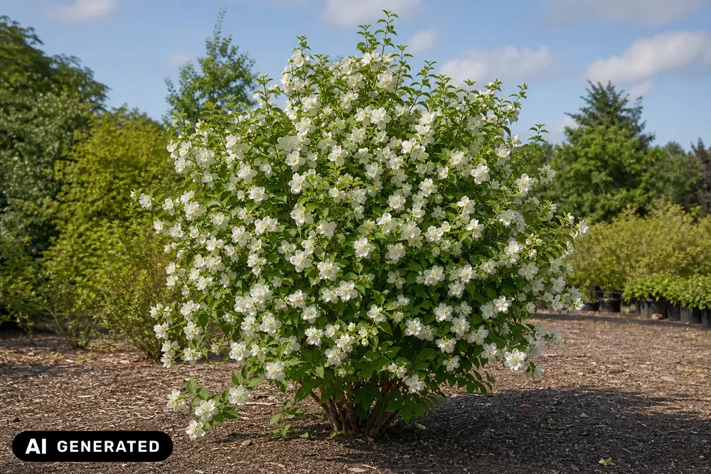 Europäischer Pfeifenstrauch – Philadelphus coronarius, Bild 2