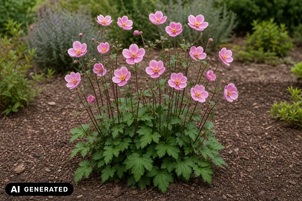 Herbst-Anemone 'Royal Candy' – Anemone 'Royal Candy'