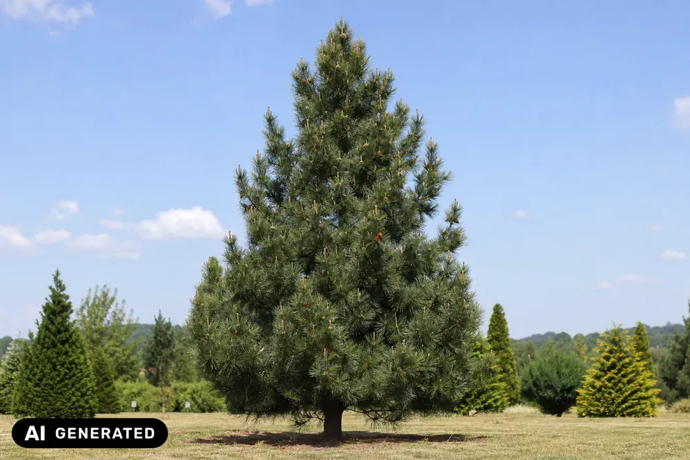 Österreichische Schwarzkiefer in Pinienform – Pinus nigra subsp. nigra, Bild 5