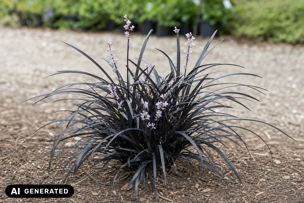 Schwarzer Schlangenbart 'Niger' – Ophiopogon planiscapus 'Niger', Bild 2