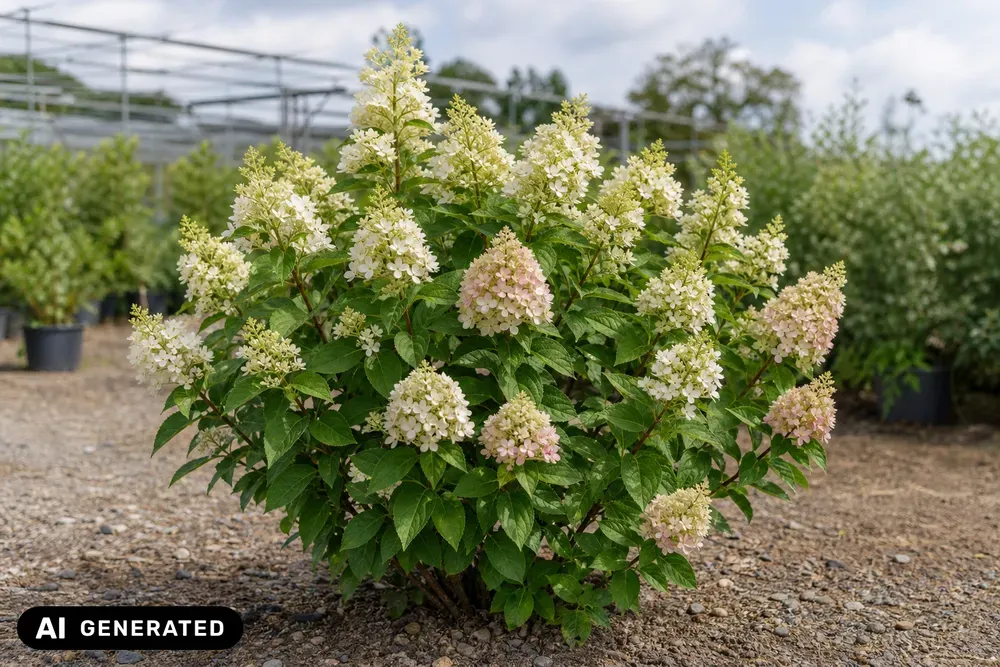 Rispen-Hortensie 'Petite Flori' – Hydrangea paniculata 'Petite Flori'