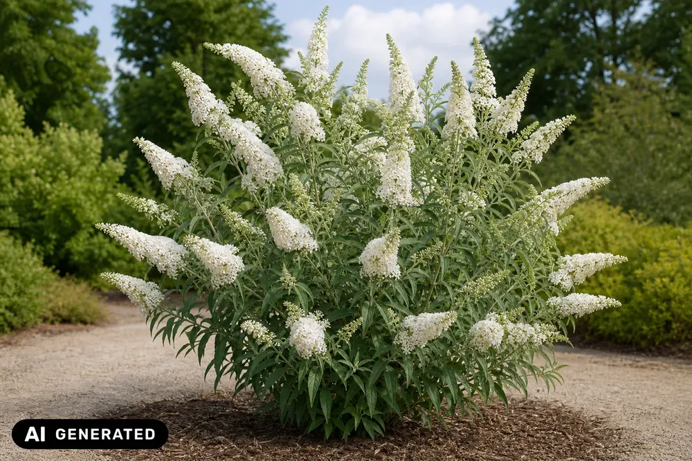 Sommerflieder 'White Profusion' – Buddleja davidii 'White Profusion'