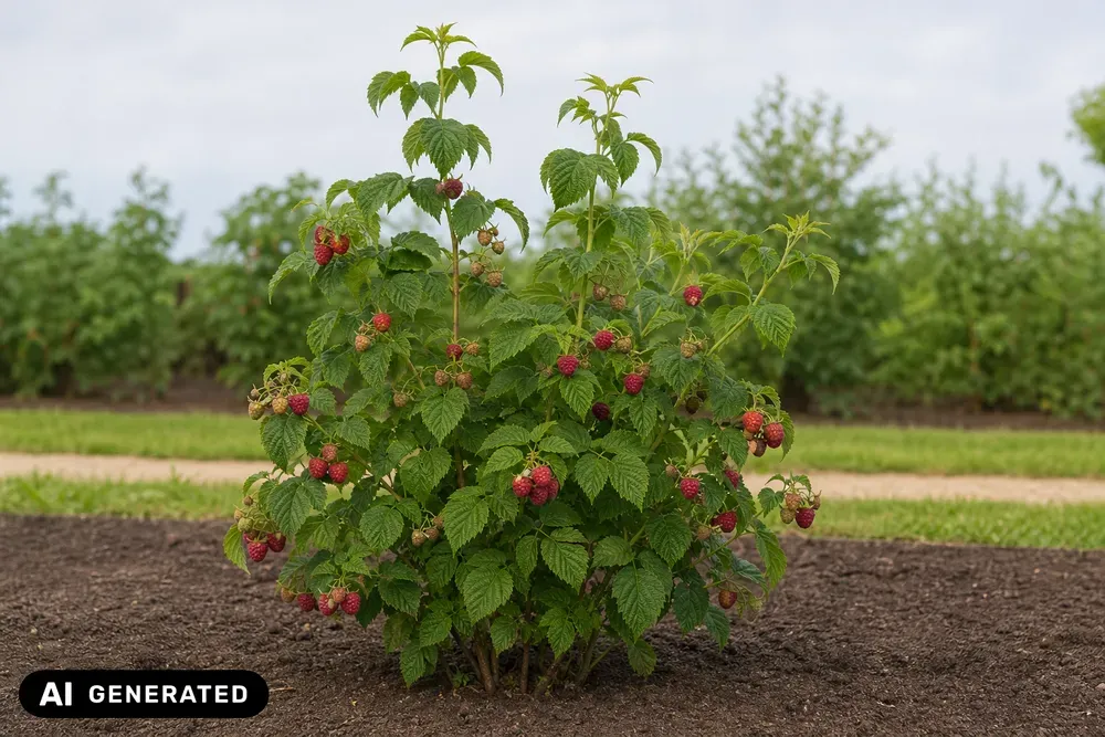 Herbst-Himbeere 'Autumn Bliss' – Rubus idaeus 'Autumn Bliss'