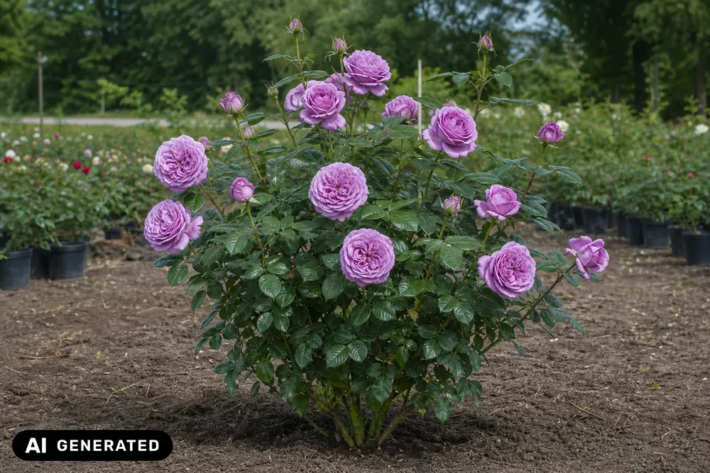 Edelrose 'Eisvogel' – Rosa 'Eisvogel'