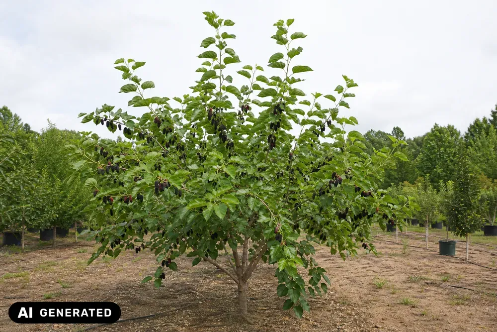 Weiße Maulbeere 'Giant Fruit' – Morus alba 'Giant Fruit'