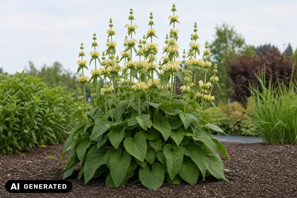 Russells Brandkraut – Phlomis russeliana, Bild 2