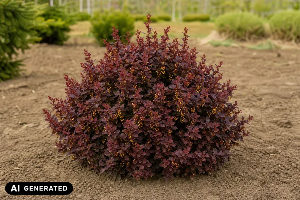 Rote Zwergberberitze 'Bagatelle' – Berberis thunbergii 'Bagatelle', Bild 2
