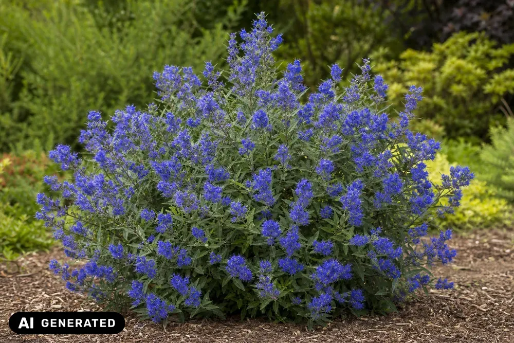 Clandon-Bartblume 'Kew Blue' – Caryopteris × clandonensis 'Kew Blue'