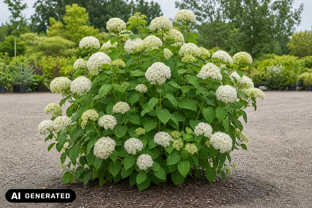 Ballhortensie 'Strong Annabelle' – Hydrangea arborescens 'Strong Annabelle', Bild 2