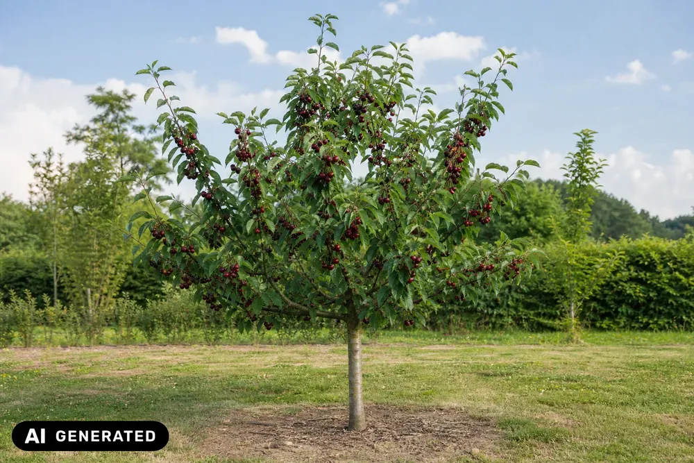 Süßkirsche 'Sunburst' – Prunus avium 'Sunburst', Bild 3