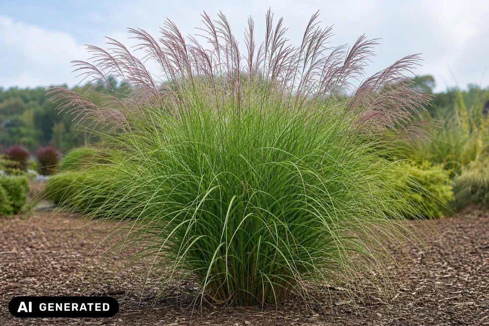 Chinaschilf 'Kleine Fontäne' – Miscanthus sinensis 'Kleine Fontäne', Bild 3