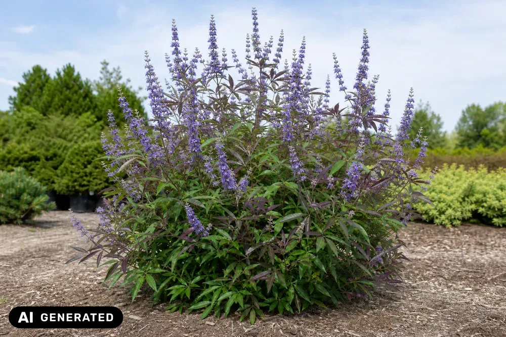 Mönchspfeffer 'Flip Side' – Vitex agnus-castus 'Flip Side', Bild 2