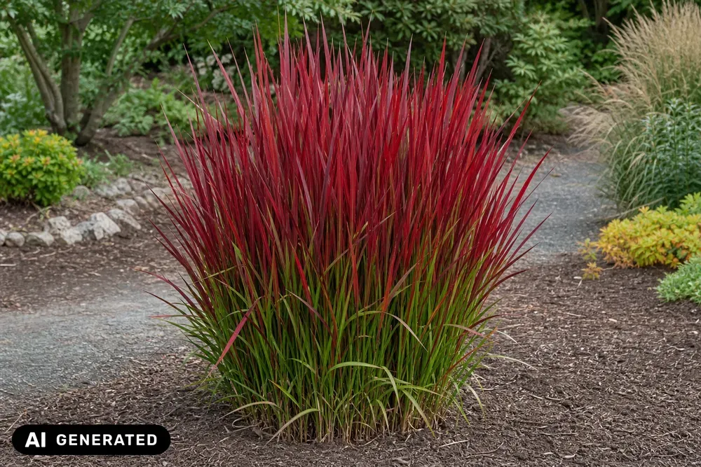 Blutgras 'Red Baron' – Imperata cylindrica 'Red Baron', Bild 2