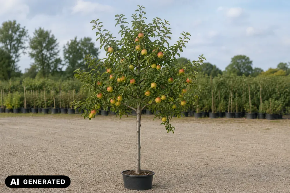 Apfel 'Topaz' – Malus domestica 'Topaz', Bild 2