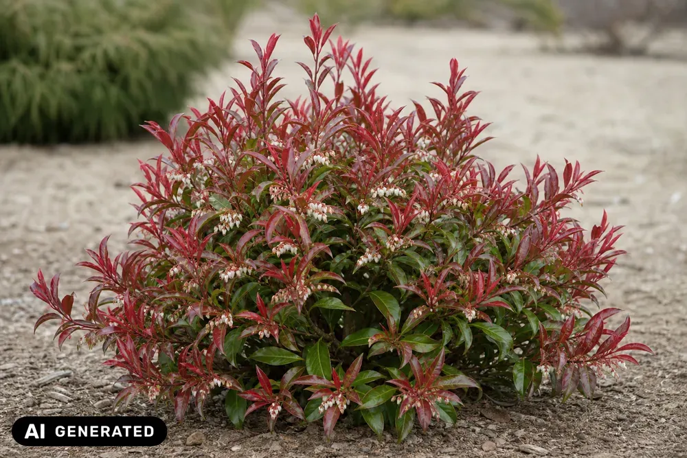 Japanische Traubenheide 'Burning Love' – Leucothoe keiskei 'Burning Love', Bild 2