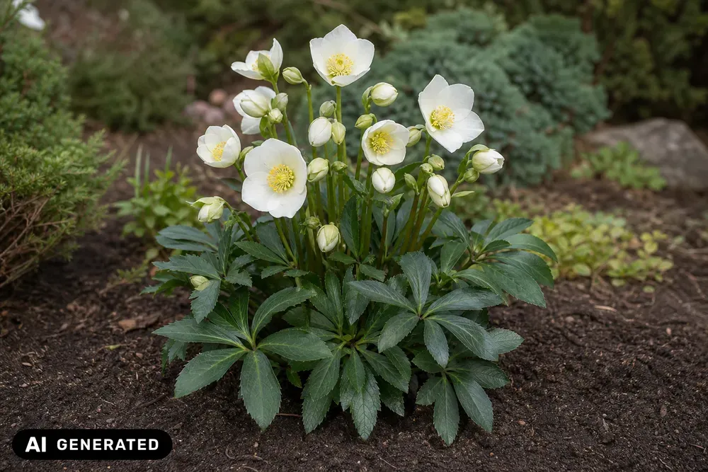 Christrose – Helleborus niger, Bild 2