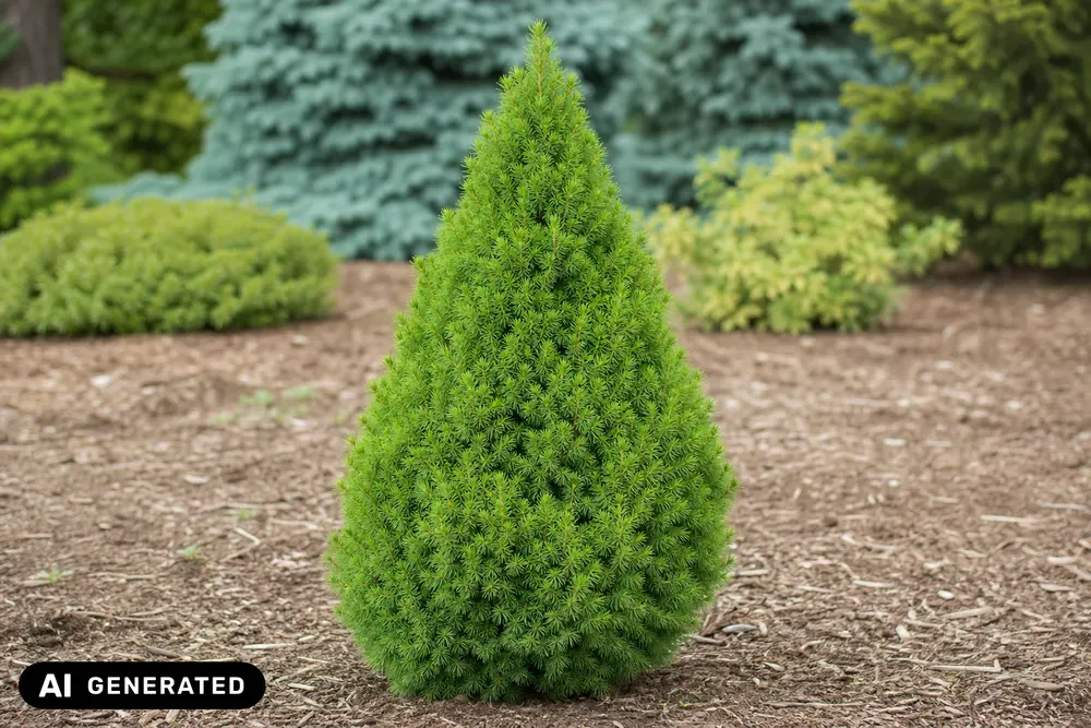 Zuckerhut-Fichte 'Conica' – Picea glauca 'Conica', Bild 3