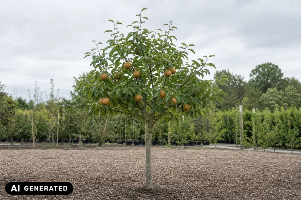Nashi-Birne 'Chojuro' – Pyrus pyrifolia 'Chojuro'
