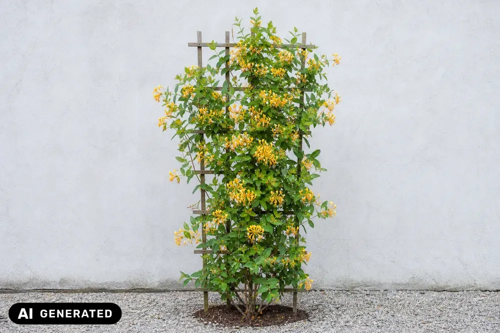 Gold-Geißblatt – Lonicera × tellmanniana